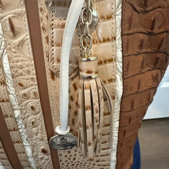 Brahmin Joan Tote Champagne Duxbury - Picture 4 of 13